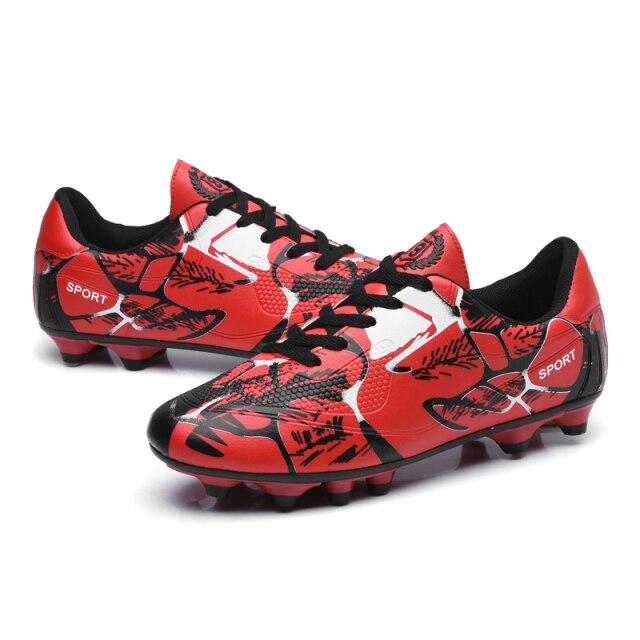 Fashion Green Men Soccer Cleats Boys Football Shoes Antiskid Low Ankle Soccer Shoes Men Outdoor Sport Sneakers Chaussure Soccer