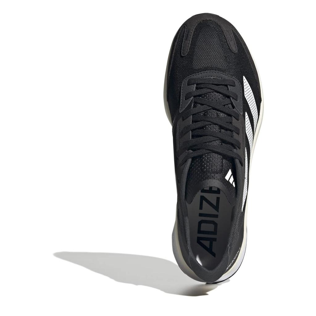 Adidas Herren Adizero Boston 11 Laufschuhe, LWE89, Core Black/Footwear White/Carbon (GX6651), Größe 28,0 cm