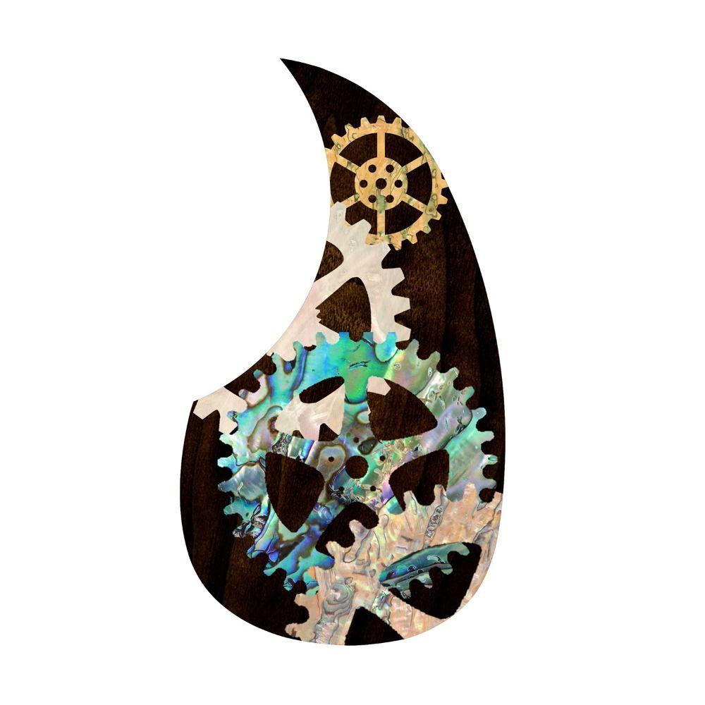 Self-adhesive Pick Guard Sticker Teardrop Scratch Plate New Folk Guitar Pickguard
