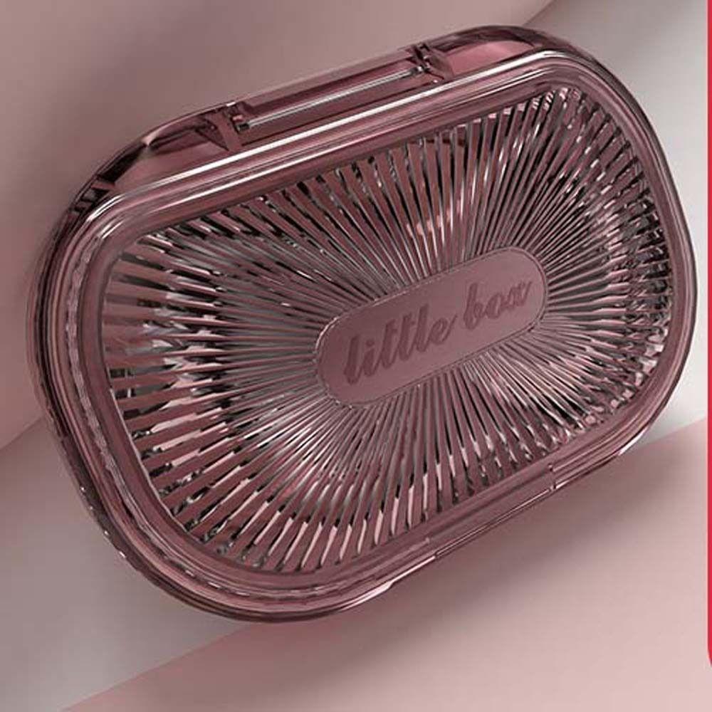 Case Invisible Braces Storage Case Rings Container Earring Storage Case Transparent Jewelry Box