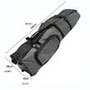 Premium Wheeled Travel Golf Bag Padded Flight Cover Case with Wheels