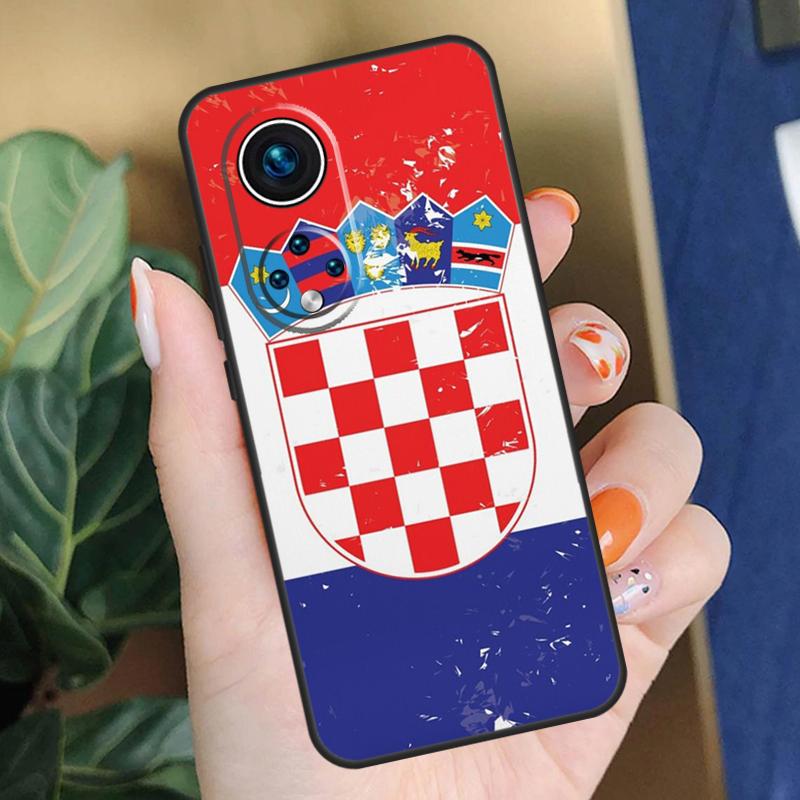 

Croatia Flag Case For Honor 90 50 70 Lite X9b X9a X8b X8a X8 X9 X9c Honor 200 Pro Magic 5 6 7 Lite Cover Honor 90 Lite