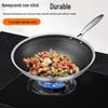 Wutuo 3-Layer Stainless Steel Non-Stick Frying Pan