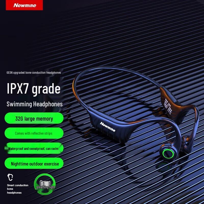 

Newmine GE06 Bone Conduction Open-Ear Sport Headphones
