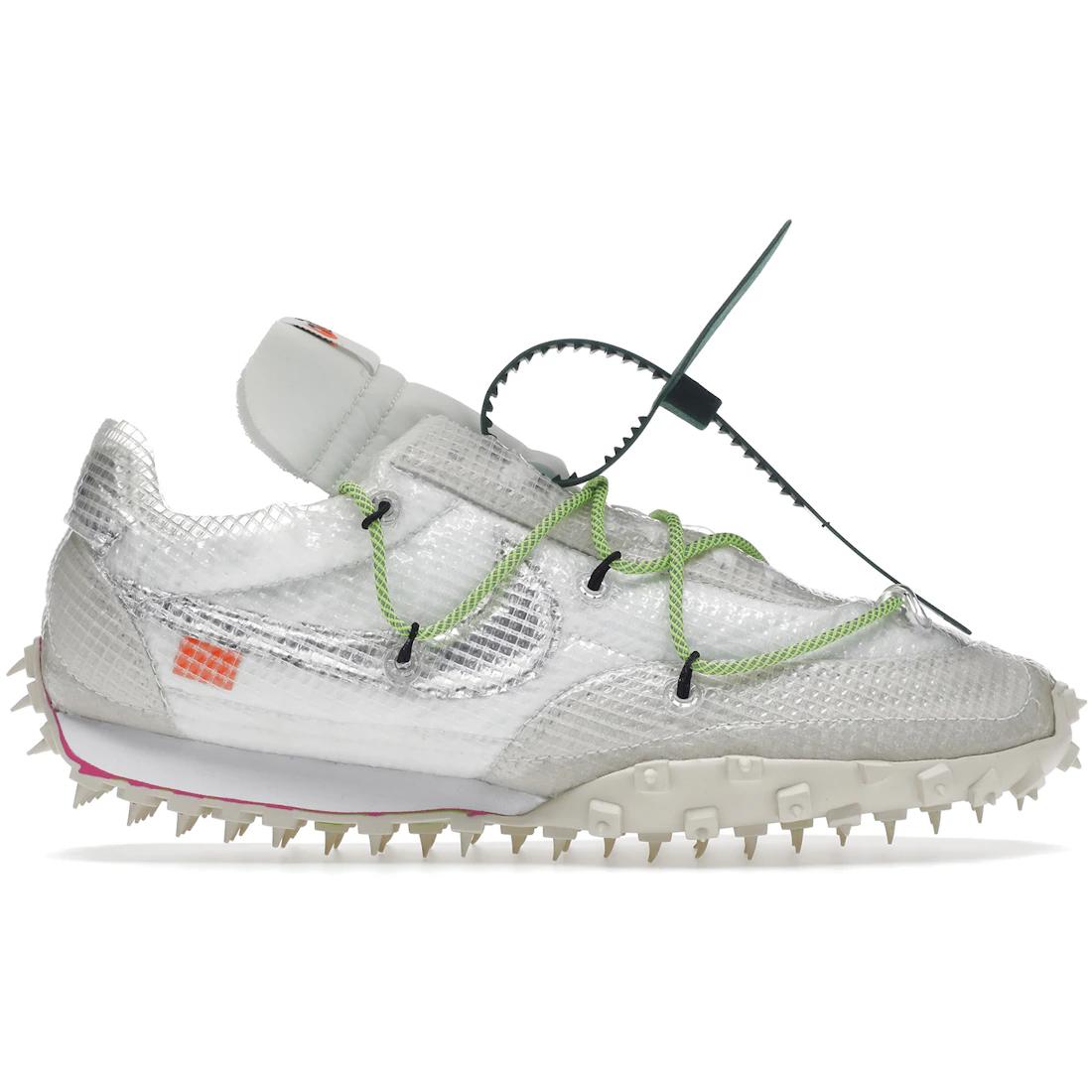 

Кроссовки Nike Waffle Racer Off-White Белые (Женский)(CD8180-100) 36