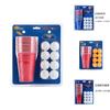 Premium Quality 16oz American Beer Ping Pong Party Cups With Durable Design For Fun Games