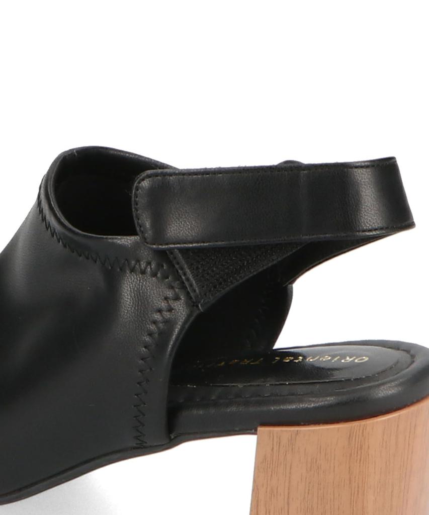 Oriental Traffic Thick Large and Small Easy to Walk Adjustable Square Mid WHITE cm cm Women's Sandals, Heel, Sizes, in, Belt, Toe, Heel, 41203,