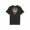 Men's Short Sleeve T-Shirt with Cartoon Devil Camo Pattern On the Back