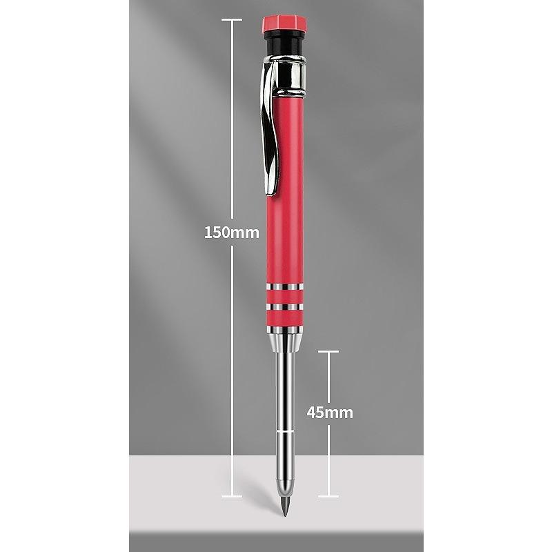 1pc Long Head Marker Marking Pen Permanent Paint Pen Set For Woodworking Decoration Deep Hole Marker Stationery Art Supplies