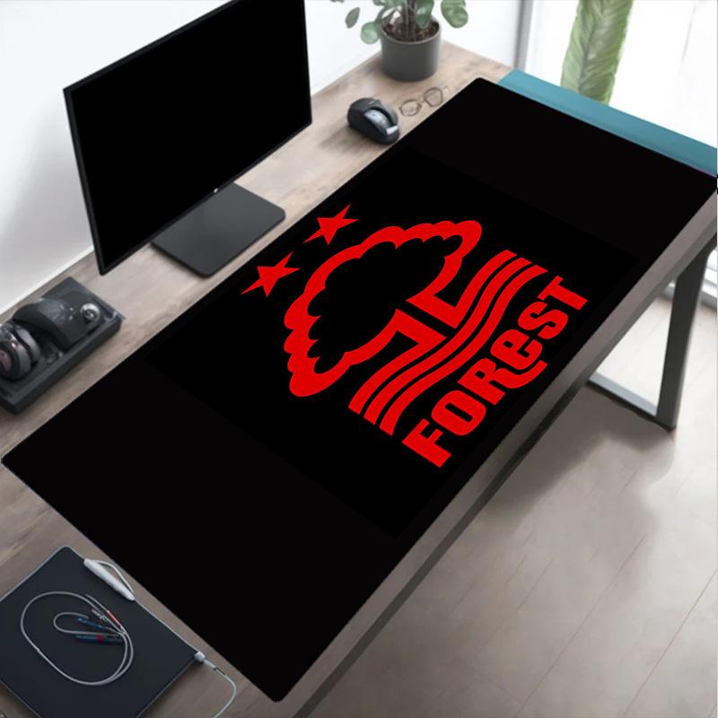 Nottingham Forest Mauspads Mauspads, Gaming-Mauspad, Tastaturmatte, Schreibtischdekoration für Computer-Notebook, Fan-Geschenk, Geburtstagsgeschenk