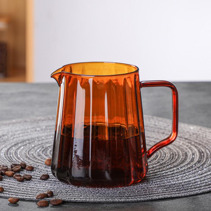 Стеклянный ручной фильтр для кофе фильтр-чашка для кофе