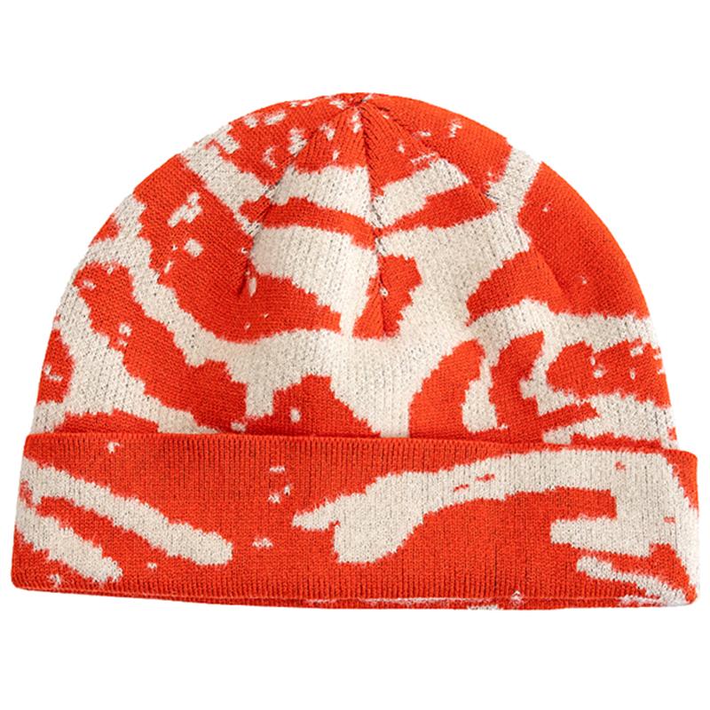 New Unisex Outdoor Skull Cap Fashion Geometric Printing Dandy Winter Hats Sailor Style Hats For Men Women Autumn Ski Beanie Cap