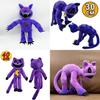Smiling Critters Purple Cat Monster Plush Animal Toy 40cm/150g