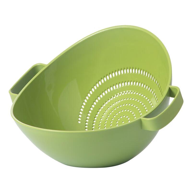 CHAHUA Thickened Plastic Drain Basket for Fruit Washing