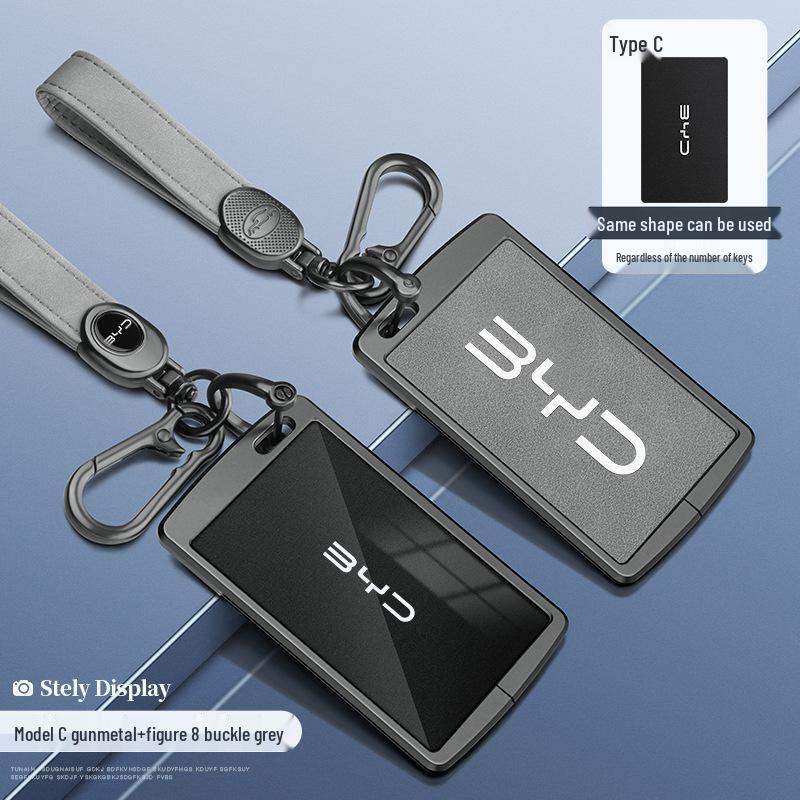 2023 New BYD Key Case for Han, Song Plus, Dolphin, Qin, Sea Lion, Yuan, Tang, and Seagull Models
