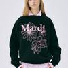 Mardi Mercredi Dreiblumen Sweatshirt 7 Farben (Einheitsgröße)