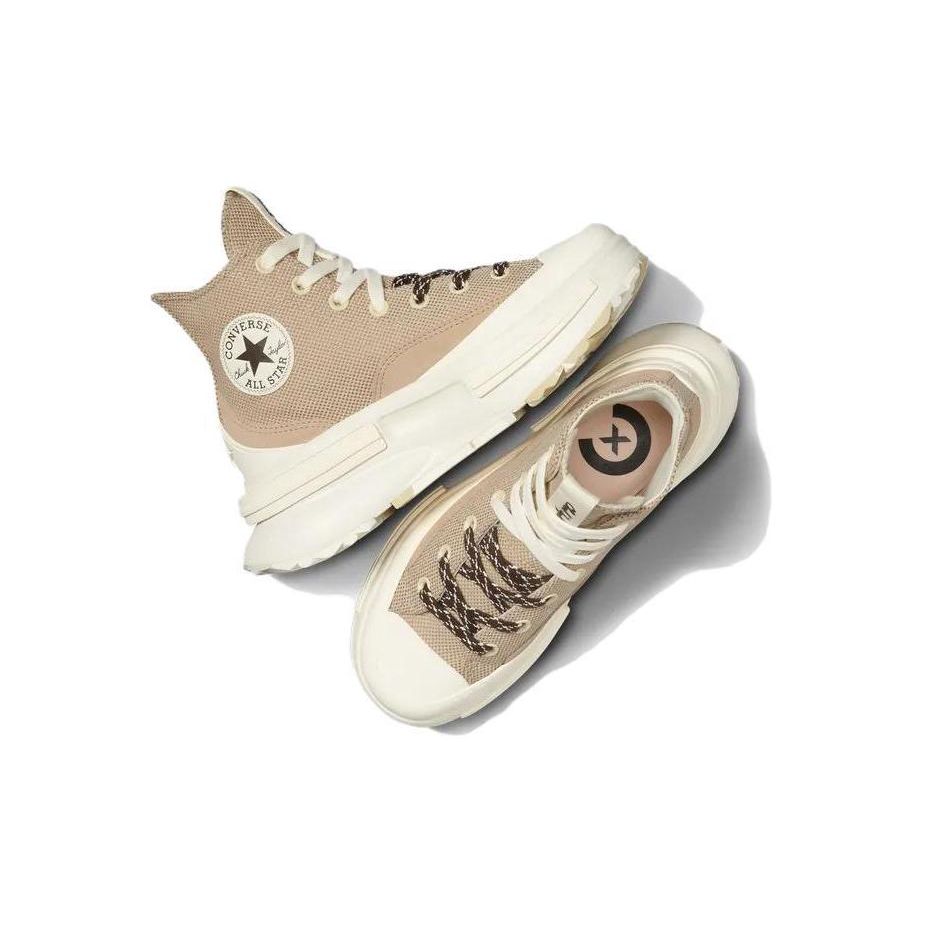 Converse Run Star Legacy Pohodlné Všestranné Vysoké Plátěné Boty Unisex Tenisky Off-White A09092C