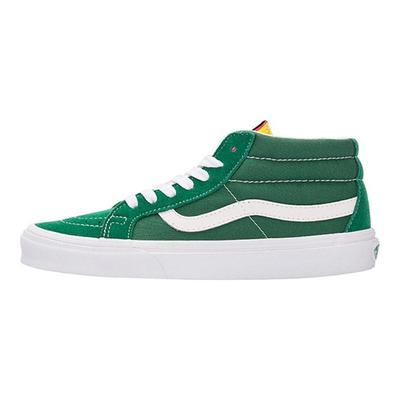 Sk8 Scarpe da Skate Mid-Top Avvolgenti Leggere Sneakers Unisex Bianco Verde VN0A391FTOY