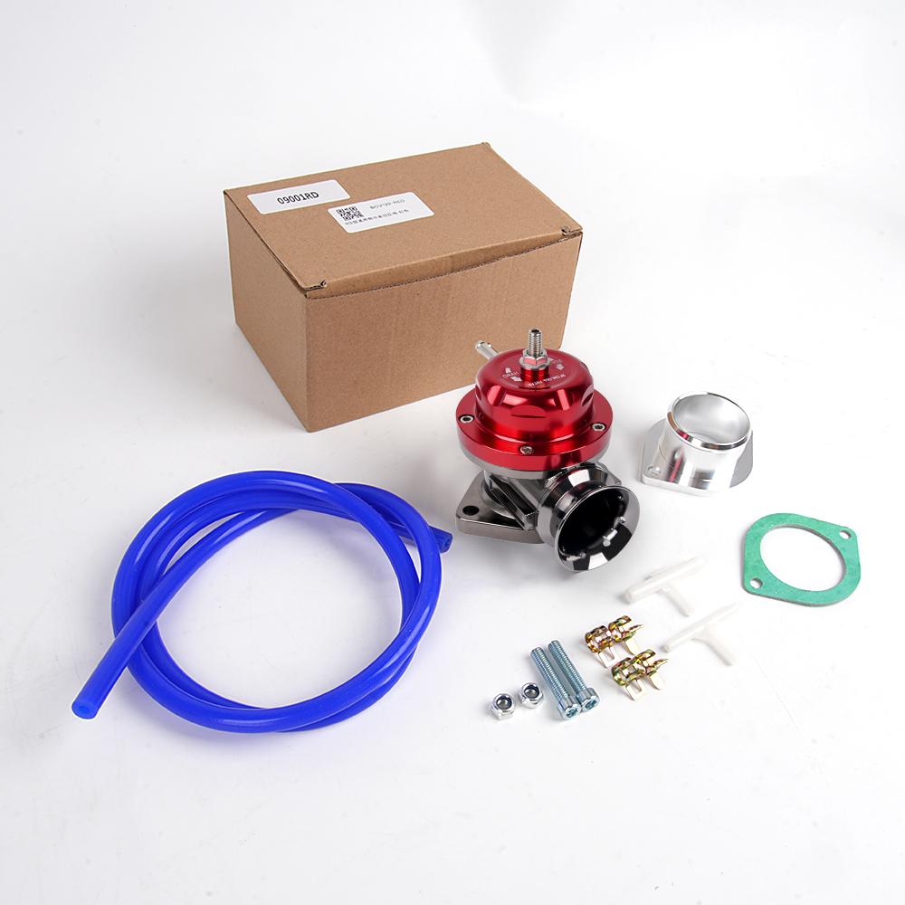 RASTP-Type-RS Blow Off Valve Adjustable 25psi BOV Blow Dump Adaptor with Flange Aluminum Alloy RS-BOV129