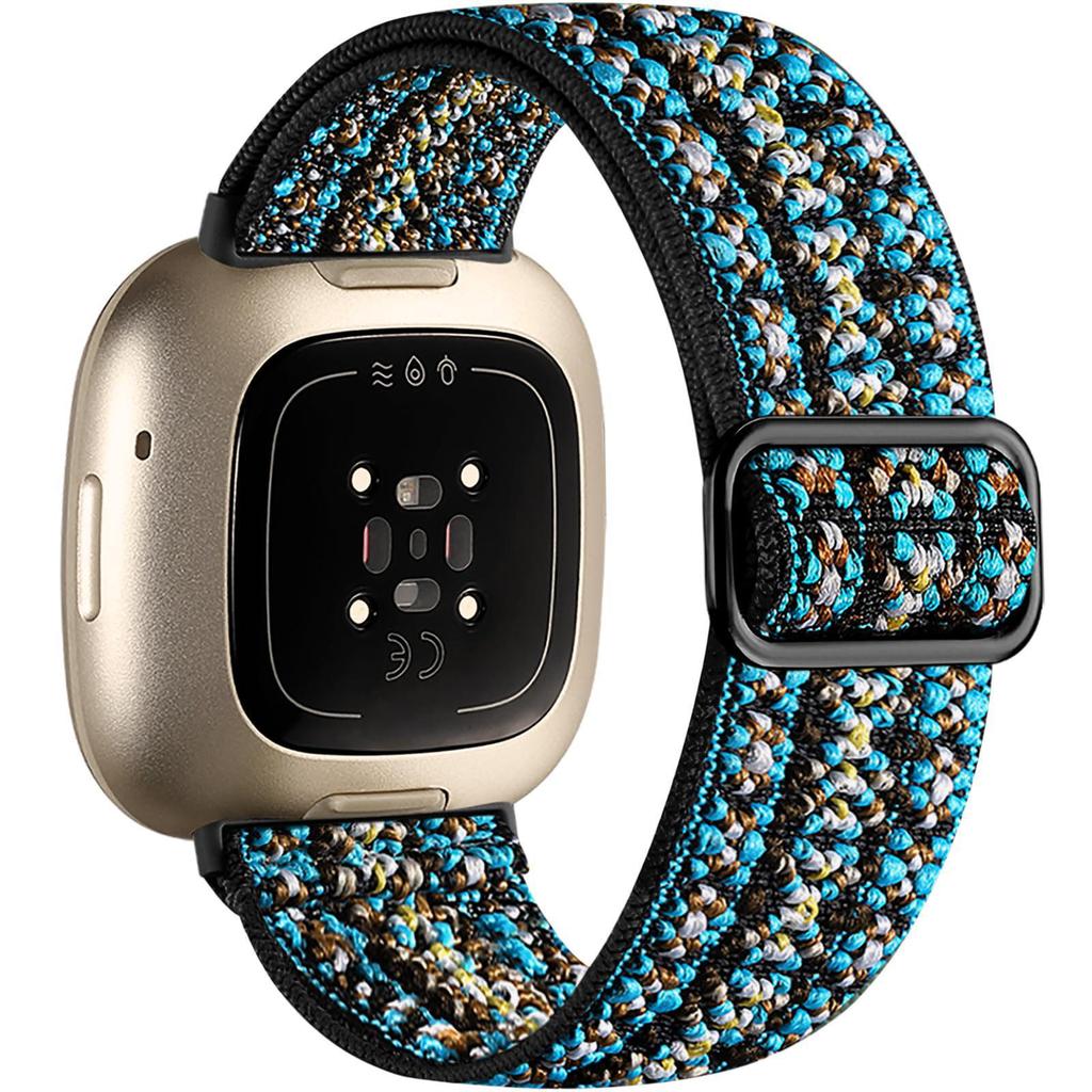 Nylon Sport Buckle Wristband for Fitbit Versa 3/4