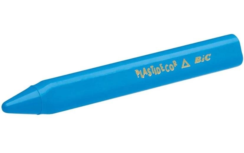 Bic Kids Plastidecor Triangle Wax Crayons 12 Colors