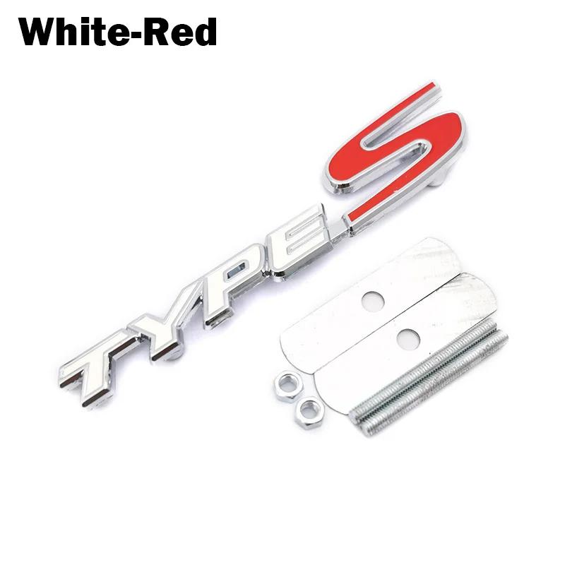 MPC4 OTOKIT 3D Metal Car Front Grill Emblem Auto Grille Badge For Honda Type S Sport Logo Civic Accord Crv Hrv Car Accessories