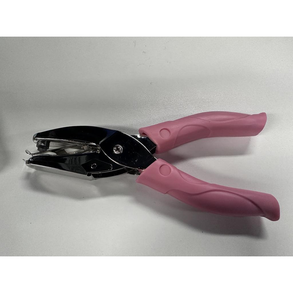 6.3" Handheld Hole Punch Round Star Heart Shaped Hole Thickened Leather Case For Paper Leather Craft Holes