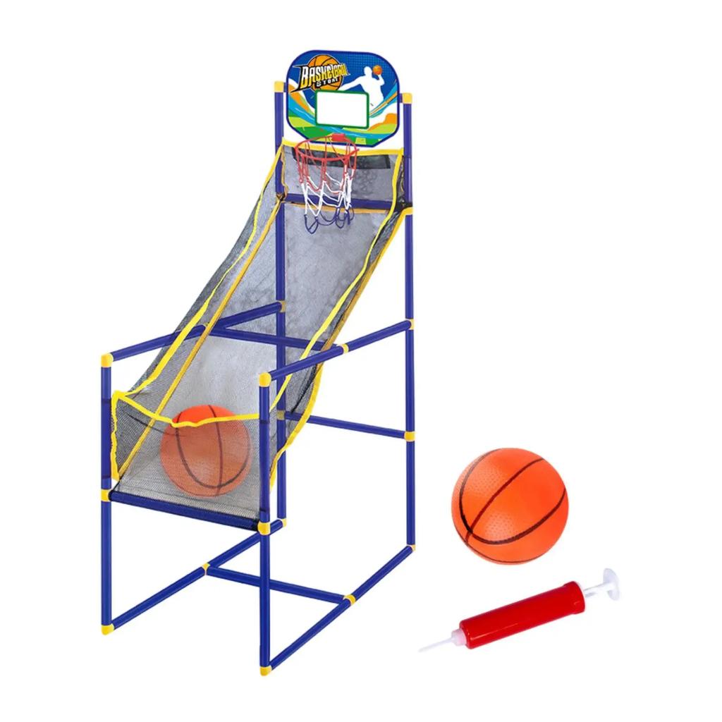 Enjoyable Arcade Basketball Game Set Indoor Outdoor Dual Play Easy Setup with Pump & Balls, Ideal Holiday Birthday Gift