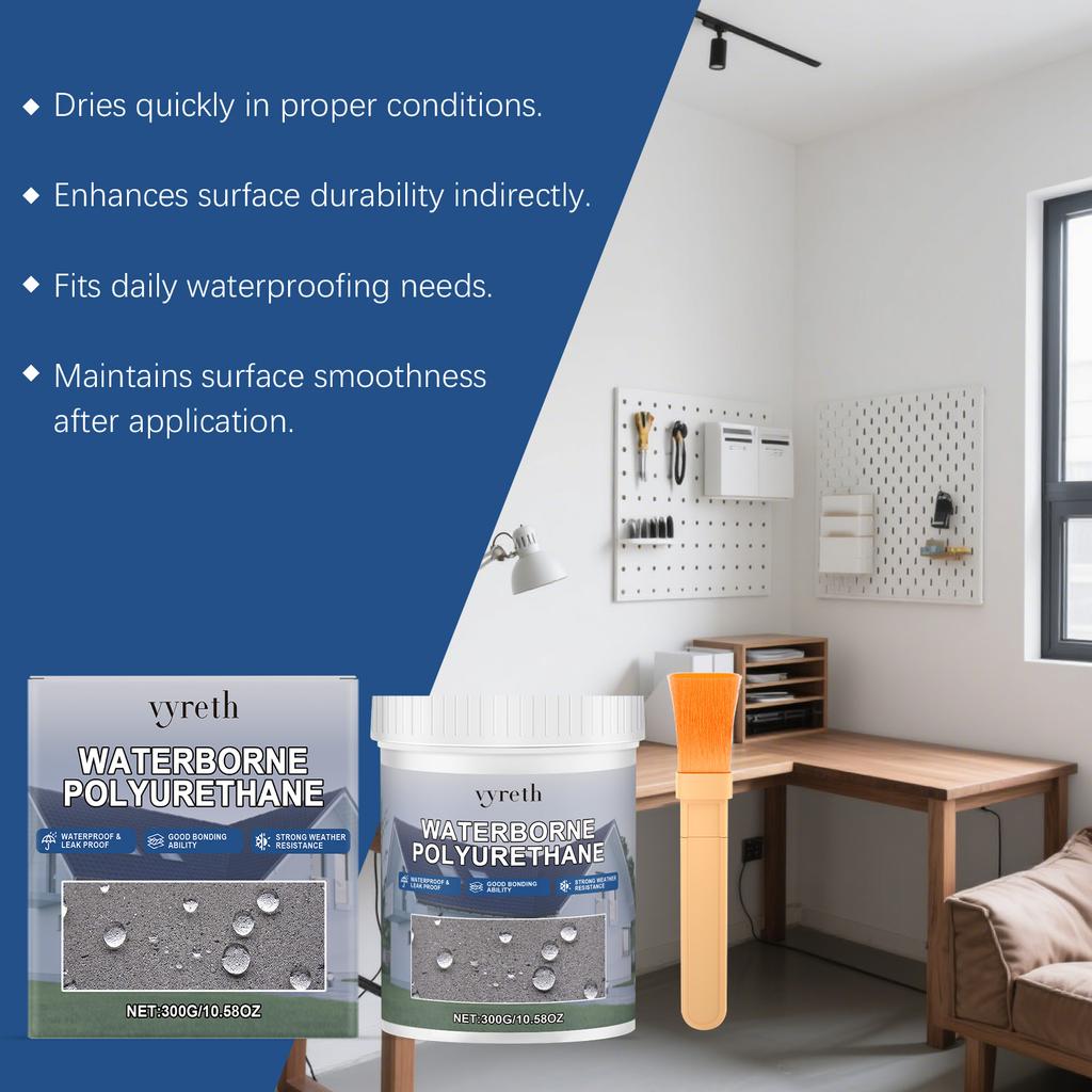 Invisible Waterproof Agent Transparent Glue Roof Leak Repair Sealant Bathroom Tile Wall Coating Adhesive With Brush 300g
