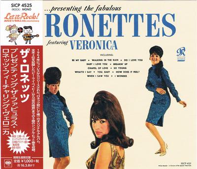 CD RONETTES  Presenting the Fabulous Ronettes Fe SICP4525 Sony Records In 2015 Japan ObiRock Used