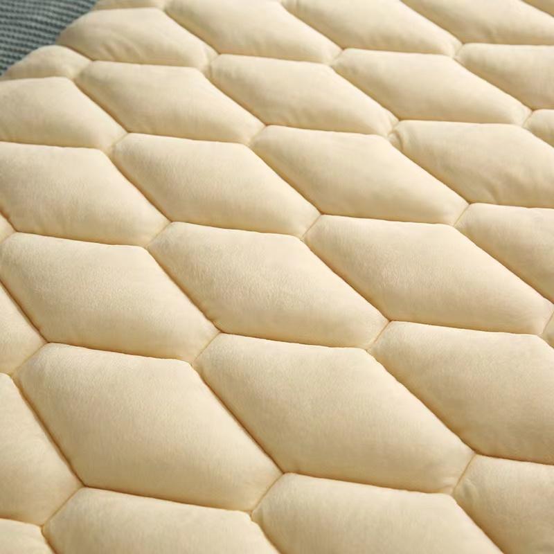 Luxury Thicken Velvet Quilted Headboard Cover Solid Color High Grade All-inclusive Bedside Cover Soft Plush Bed Head Cover