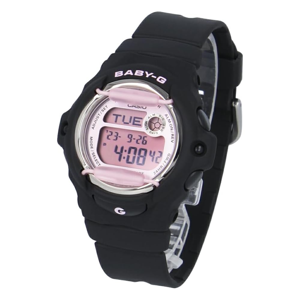 Casio Baby-G BG-169 Series Women s Digital Watch Resin Stainless Steel Black Pink