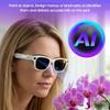 6K HD AI Camera Glasses 800MP Photochromic Multifunctional Smart Glasses Bluetooth Calling Photo Video ChatGPT Music Translation