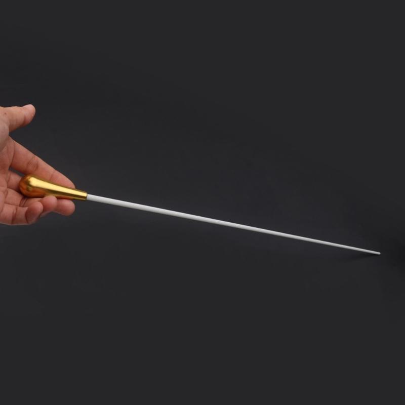 Symphonies Band Conducting Batons Professional Metal Conductors Batons Wand with Metal Handle Orchestra Conducting Stick