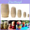 Charming Multi-purpose Wooden Russian Nesting Dolls Ideal For Celebrations And Events