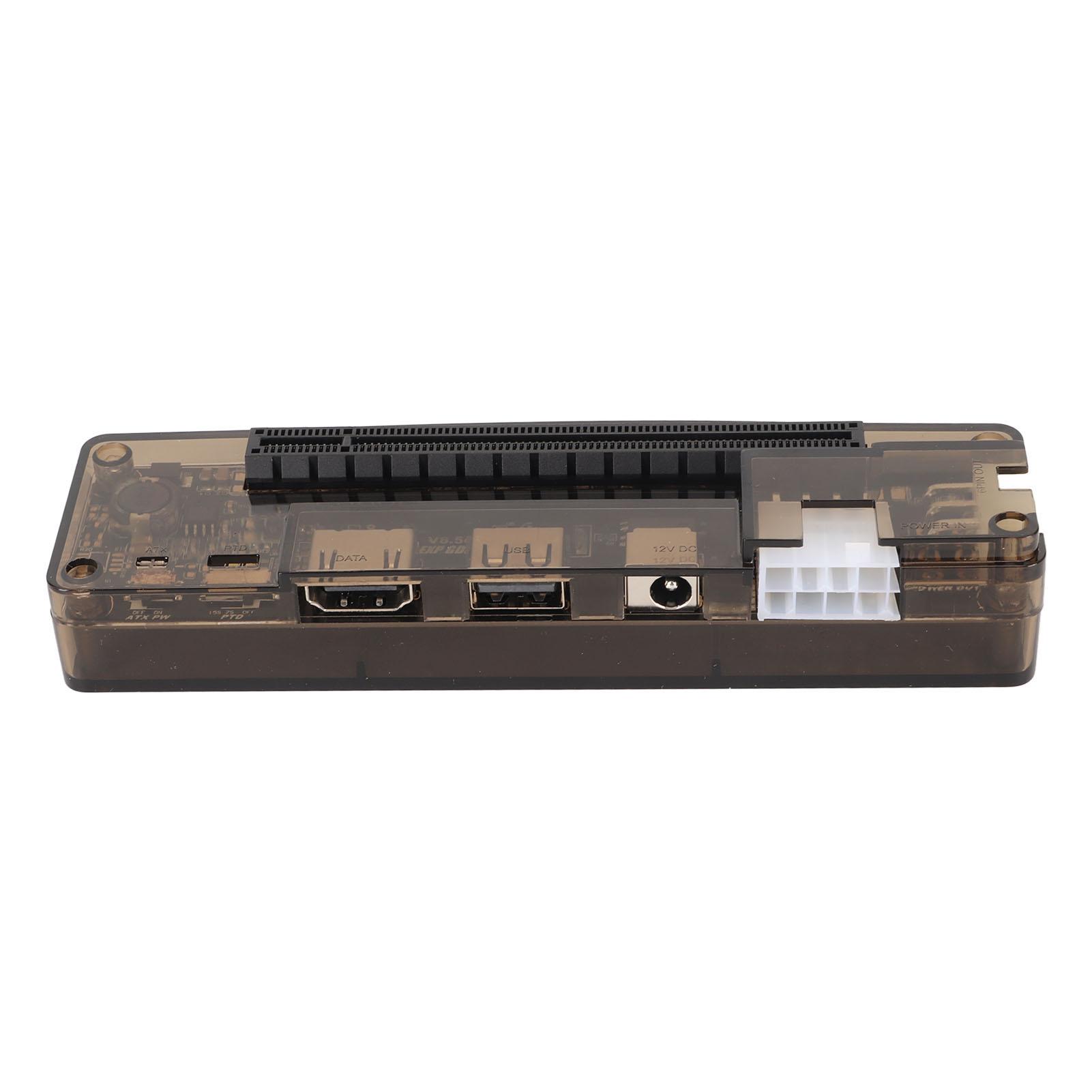 

Laptop Video Card Dock NGFF M.2 A Key 6Pin 8Pin Stable Safe ABS External EXP GDC for PC Computer Gaming