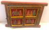 Hand Painted Indian Royal Procession Window Frame: Farmhouse Wall Decor