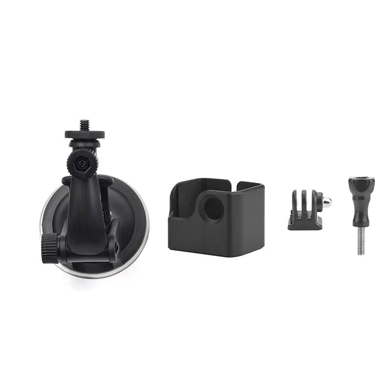 Gimbal Car Bracket Car Suction Cup Stable Mount Holder with Adapter Clip for DJI Pocket 3 Osmo Pocket 1/ 2 Camera  Accessories