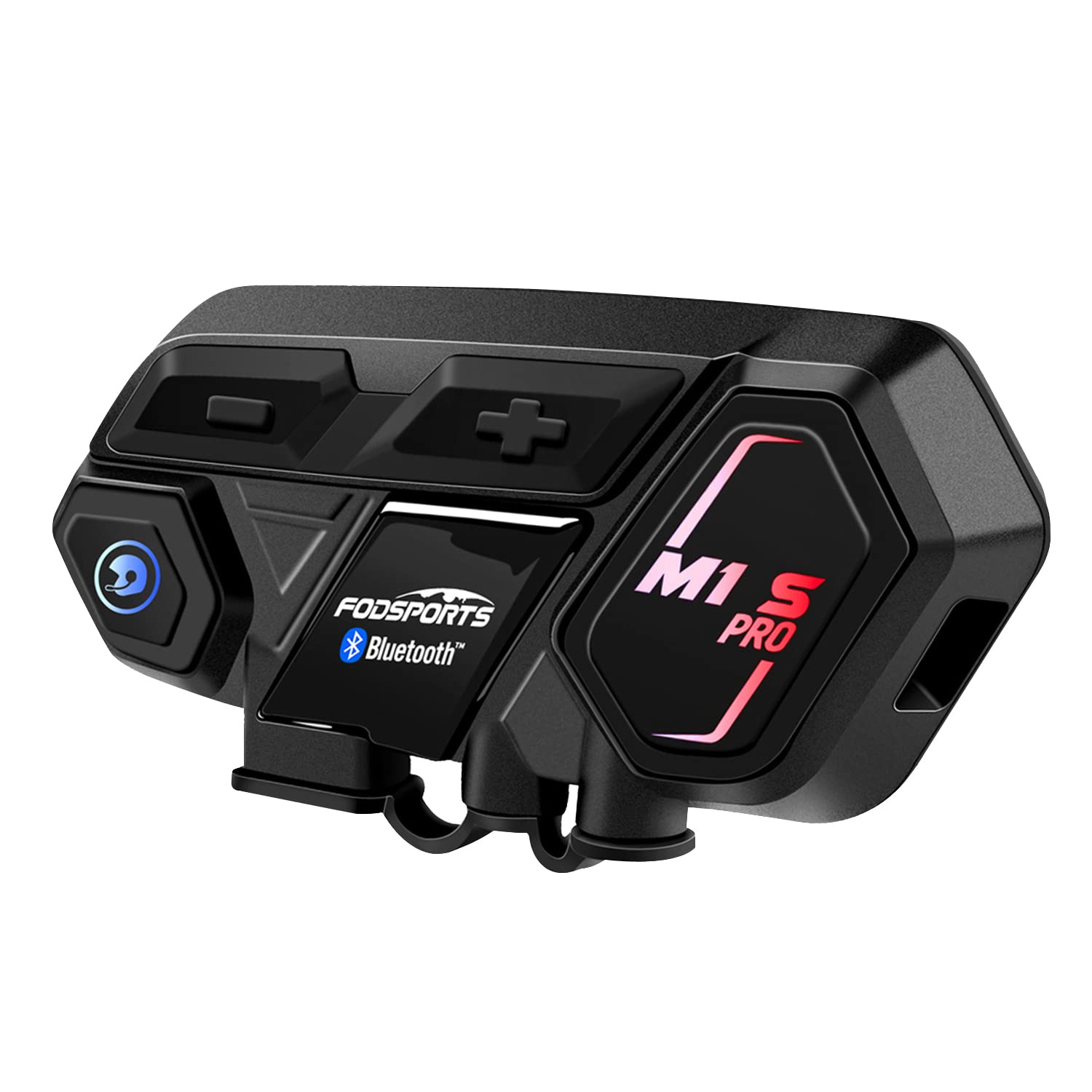 

FODSPORTS Motorcycle Supports up to 8 Simultaneous Up to 20 Hours of Long Standby Automatic Conversation Universal Bluetooth Siri Includes Motorcycle чёрный