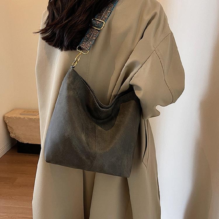 2023 NEW Vintage Shoulder Bag Casual Crossbody Bag for Women Girl Bucket Bag