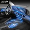 For Mercedes Benz W167 GLE W292 - Car Interior Center Console Transparent TPU Protective Film Anti-scratch Accessorie