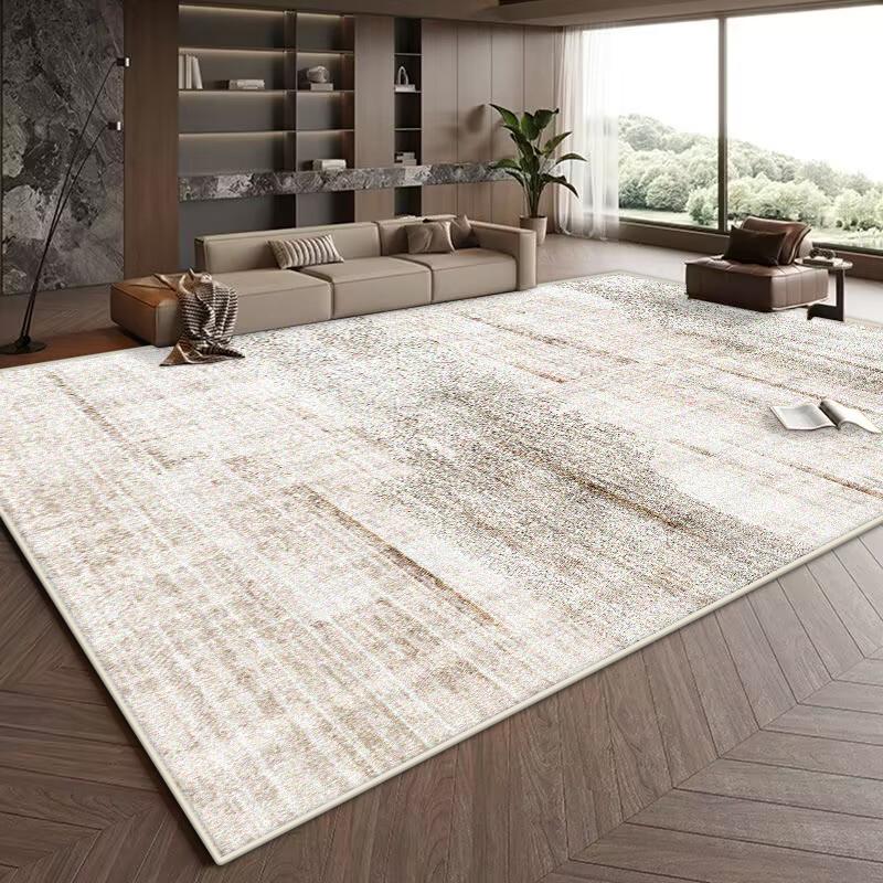 Nordic Abstract Style Carpet Living Room Ink Wash Decoration Bedroom Lounge Non-slip Washable Rug Home Bedside Soft Floor Mat
