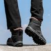 Pánské zimní boty do sněhu Teplé pánské turistické boty vysoce kvalitní kožené vysoké boty velké velikosti pánské boty outdoorové tenisky
