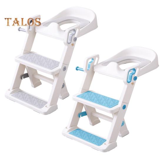 Çocuklar için Ayarlanabilir Yükseklikli Merdivenli Tuvalet Eğitim Koltuğu Katlanabilir Basamaklı Tabure Kaymaz Pedler Tuvalet Eğitimcisi Kaymaz Tuvalet Eğitim Merdiveni