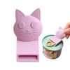 Handheld Can Opener 3D Printed Cat Shape Jar Opening Tool Portable Can Opener for Home Dormitory Kitchen Apartment Restaurant