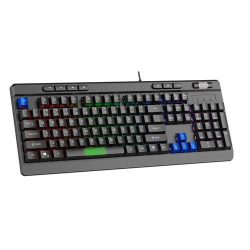 Clavier - SPARCO - SPMEMKEYBOARD - Rétroéclairé LED RGB - 111 touches - USB