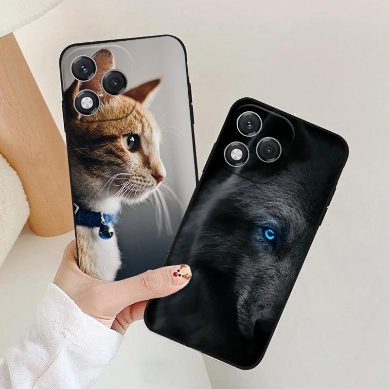 For Honor 400 Lite Case Black Silicon Soft TPU Phone Cases for Honor 400 Lite 5G Protective Back Shells Coque ABR-NX1 400 Lite