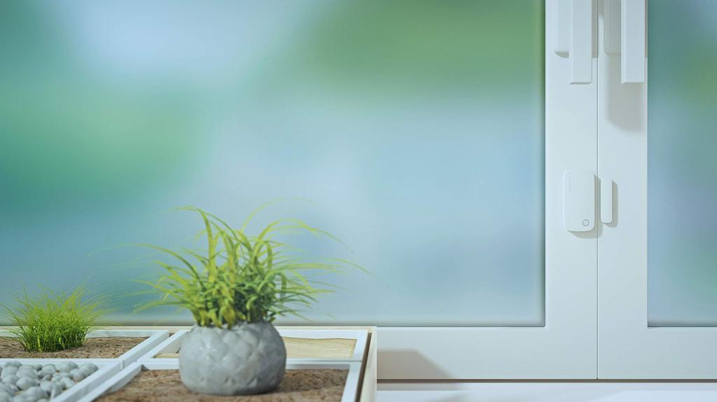 ORVIBO Dveřní okenní senzor okenní senzor, který lze centrálně spravovat z HomeMate a který lze také propojit s White [Door MagicCube]