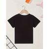 European Sizes Simple, Fashionable And Casual Elastic Round Neck Trend Creative "Gigi Loves Me" Letter Pattern Printed Girl'S Comfortable T-Shirt Top