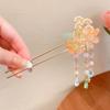 Classic Antique Fringe Hairpin Vintage Chinese Headwear Sweet Pendant Hair Stick  Girls